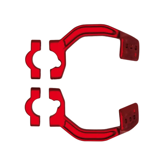 KIT DI MONTAGGIO PARAMANI RTECH VERTIGO/FLX ALLUMINIO ROSSO
