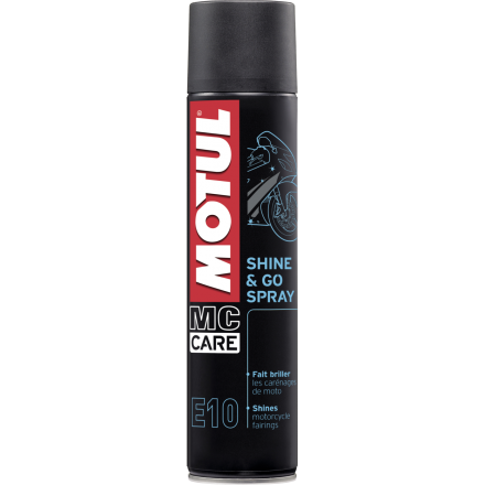 Lucidante a Base Siliconica MOTUL MC CARE E10 SHINE & GO SPRAY