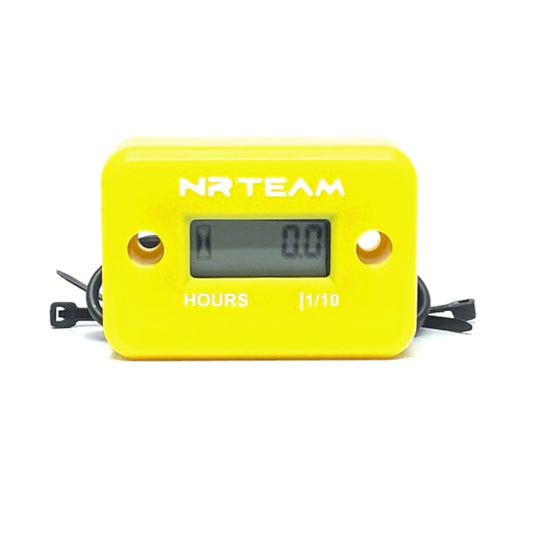 Nrteam Universal Wired Hour Meter Yellow