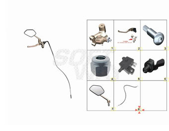 compare product Cavo frizione Zontes ZT 125 U (2020-2024) OEM 1151200-025000
