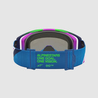 Maschera Alpinestars Vision 8 Blithe Blu/Purple – Lente Specchiata Rosa