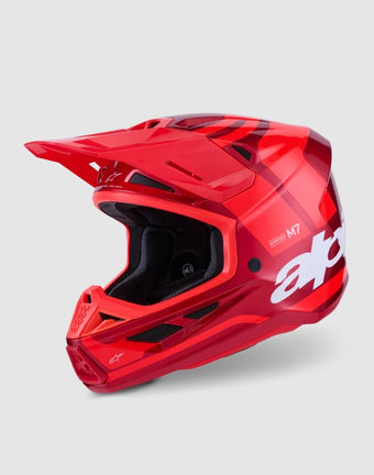 compare product Casco Cross Alpinestars S-M7 Core Red Glossy