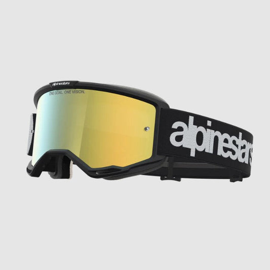 Maschera Alpinestars Vision 5 Hone – Lente Specchiata Oro