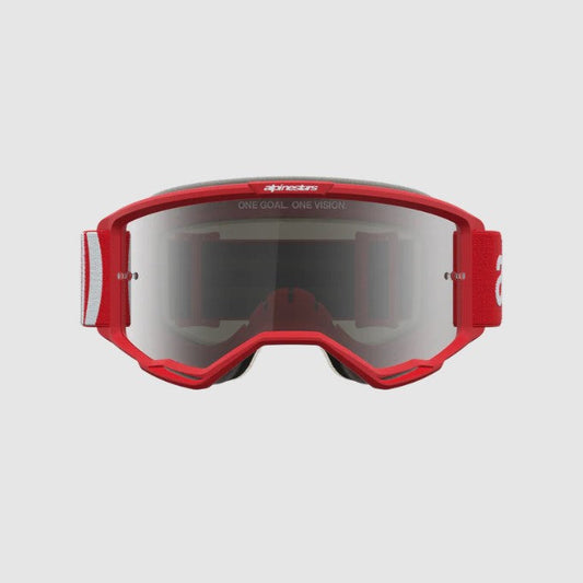 Maschera Alpinestars Vision 5 Hone – Lente Specchiata Argento