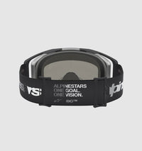 Maschera Alpinestars Vision 8 Amber Nero/Argento – Lente Specchiata Argento