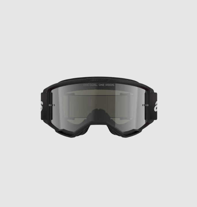 Maschera Alpinestars Vision 3 Wrmk Nero Lente Specchiata Argento
