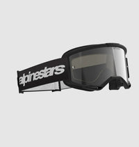 Maschera Alpinestars Vision 3 Wrmk Nero Lente Specchiata Argento