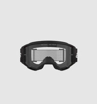 Maschera Alpinestars Vision 3 Wordmark Nero Lente Trasparente