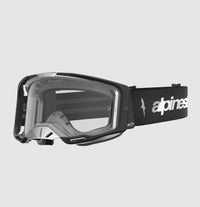 Maschera Alpinestars Vision 8 Amber Nero/Argento – Lente Trasparente