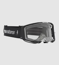 Maschera Alpinestars Vision 8 Amber Nero/Argento – Lente Trasparente