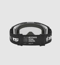 Maschera Alpinestars Vision 8 Amber Nero/Argento – Lente Trasparente