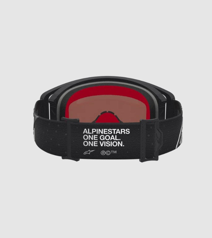 Maschera Alpinestars Supertech Vesta Nero/Argento – Lente Specchiata Argento