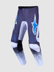 Pantaloni Cross Alpinestars Fluid Drag Grigio/Azzurro/Bianco