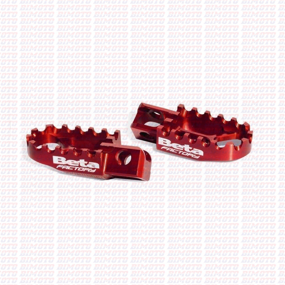 Pedane Poggiapiedi Ergal Anodizzate Beta RR 50 2T (2012-2025) - RR 125 4T LC (2021-2025) - Alp 4.0 / X (2024-2025)