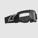 Maschera Alpinestars Vision OTG Nero per Occhiali da Vista – Lente Trasparente