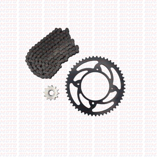 420 Transmission Kit Beta RR 50 2T (2005–2026) DID Chain, Original Sprocket, AFAM/JT Pinion