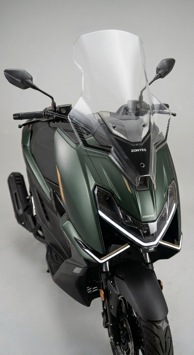 Parabrezza Alto Completo Zontes ZT 125 X (2026) OEM P0000000000061