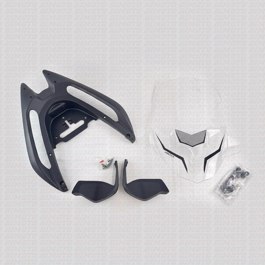 Kit GT OEM Zontes 368 D 2025 con Portapacchi, Parabrezza e Paramani