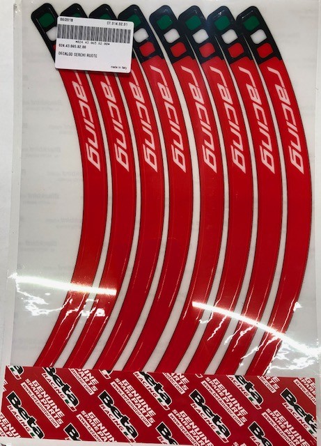 Adesivi racing per cerchi ruote Beta RR Enduro/Motard