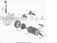 Alberino Frizione Completa Beta RR 50 2T (2005-2026) OEM 3400170000