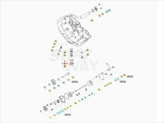 Anello OR 17,17.1,78 Beta RR 125/200/250/300 2T 2018-2022 RR 350/390/430/480 4T 2015-2022 Xtrainer 250/300 2015-2022