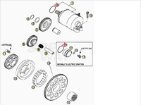 Anello OR 25,00X3,00 Beta RR 350/390/400/430/450/480/498/520/525 4T 2005-2024 RR 200/250/300 2T 2013-2024 Xtrainer