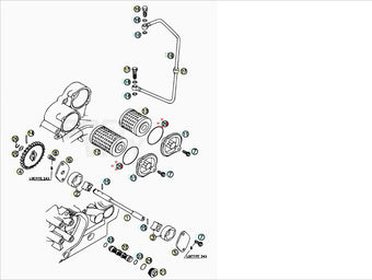 compare product Anello OR 40,00X2,50 NBR70 Beta RR 400/450/525 4T 2005-2009
