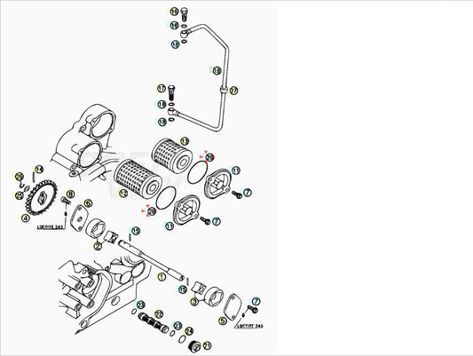 Anello OR 40,00X2,50 NBR70 Beta RR 400/450/525 4T 2005-2009