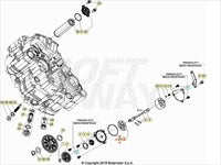 Anello OR 45.2 pompa olio RR 350/390/400/430/450/480/498/520 4T 2010-2024