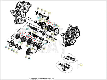 compare product Anello seeger x albero D.20 Beta RR 50 2T 2012/2024