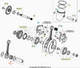 Biella completa Beta RR 250-300 2T 2018/2021 Xtrainer 2018/2021