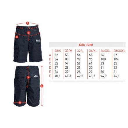 Pantaloni Corti Paddock Beta Blu