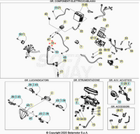 Bobina Accensione Beta RR 4T (2005-2015) RR 250-300 2T (2013-2025) RR 125-200 (2025) RX 300 2T (2023-2025) OEM 006400100000