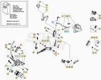 Special brake pedal bushing Beta RR 50 2T (2012-2026) OEM 024360020005