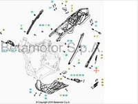 Bullone speciale cavalletto BETA RR 125-200-250-300 2T 2013/2026 RR 350-390-400-430-450-480-498-525 4T 2008/2026