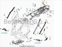 Bullone speciale molla cavalletto BETA RR 125/200/250/300 2T 2013-2025 RR 350/390/400/430/450/480/498/525 4T 2008-2025
