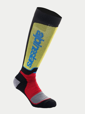 compare product Calze cross Mx Plus Nero GIALLO Rosso Blu Alpinestars