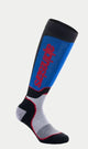 Calze cross Mx Plus Nero Rosso Blu Alpinestars
