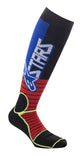Calze cross Mx Pro Rosso Giallo Fluo Blu Alpinestars