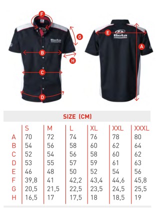 Camicia manica corta Paddock Beta
