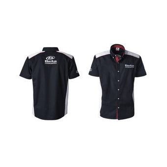compare product Camicia Manica Corta Paddock Beta Blu-Bianco-Rosso