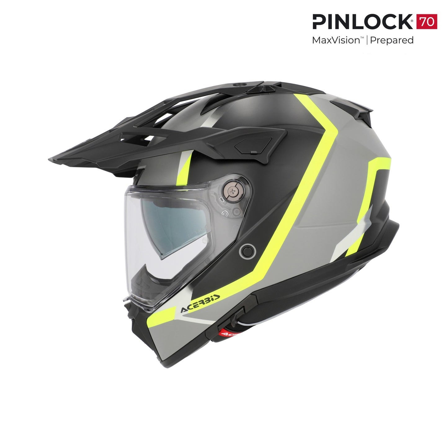 CASCO ADVENTURE ATTACK NERO/GRIGIO/GIALLO ACERBIS