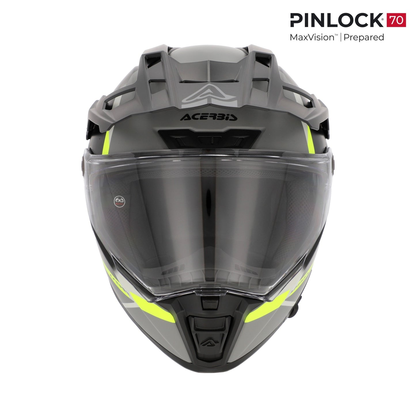 CASCO ADVENTURE ATTACK NERO/GRIGIO/GIALLO ACERBIS