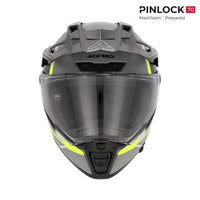 CASCO ADVENTURE ATTACK NERO/GRIGIO/GIALLO ACERBIS