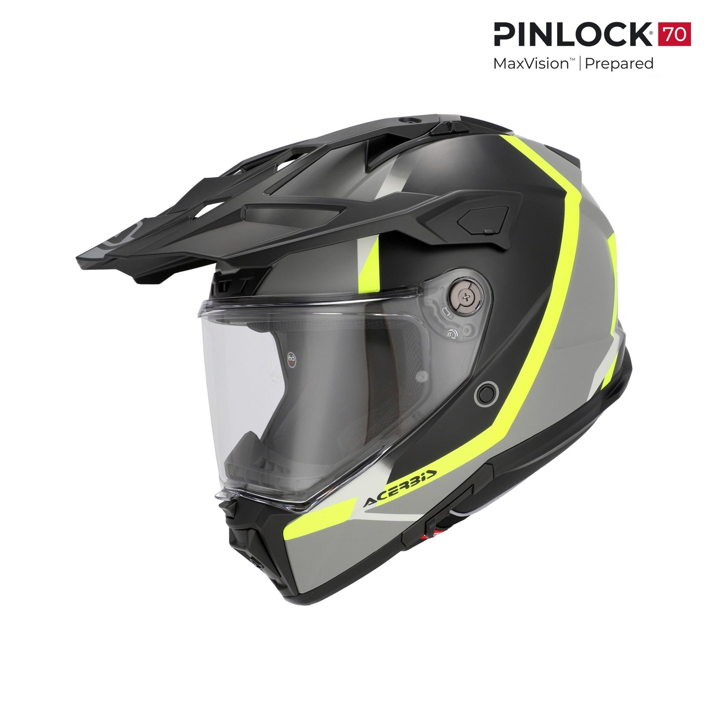 CASCO ADVENTURE ATTACK NERO/GRIGIO/GIALLO ACERBIS