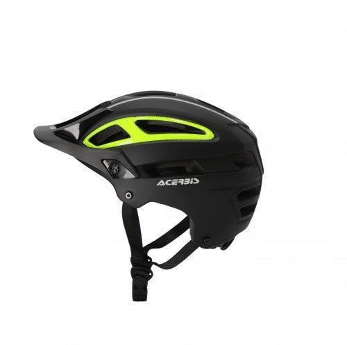 Casco bici-MTB Doublep Acerbis nero/giallo