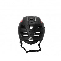 Casco bici-MTB Doublep Acerbis nero/rosso