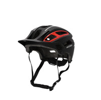 Casco bici-MTB Doublep Acerbis nero/rosso