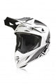 Casco cross Acerbis X-Track bianco/nero opaco