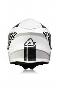 Casco cross Acerbis X-Track bianco/nero opaco